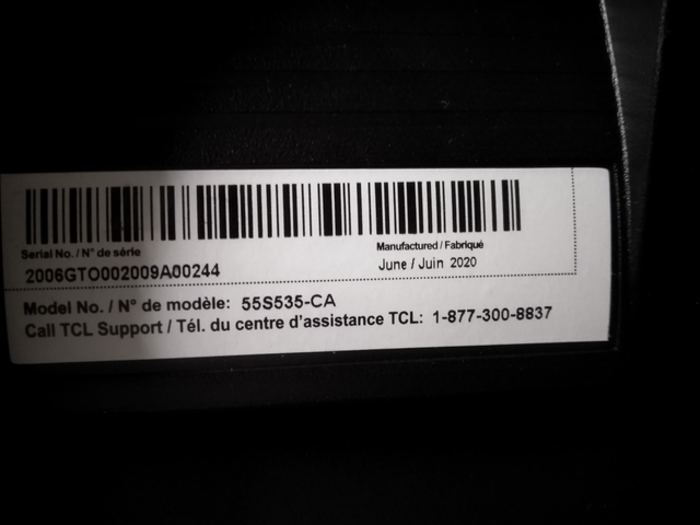 55” TCL 55S535-CA HDR Smart Roku TV  LED Backlight Strips in TVs in City of Toronto - Image 11