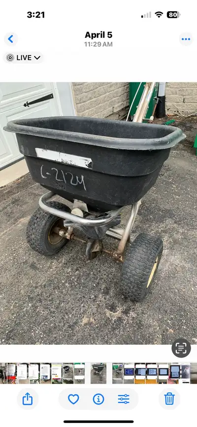 Spyker Fertilizer Spreader, View more