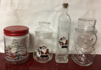 New Christmas/Winter-Themed Jars, Bottles, Containers For Sale