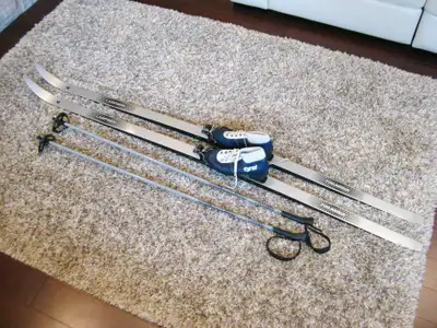 Lampinen Finlandia 200cm Cross Country Skis & Size 9.5 Boots, View more