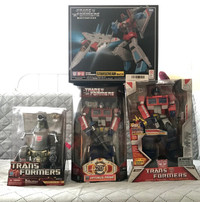 Transformers Masterpiece MP Starscream/Optimus/Rodimus from