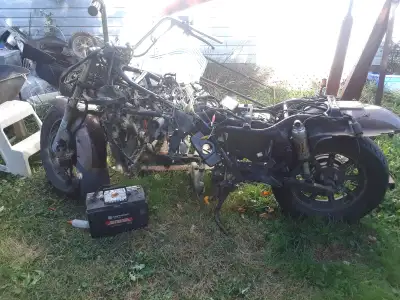 Runs, no battery, no seat. Has papers, keys. Not parting out, no delivery, located in Annapolis Vall...