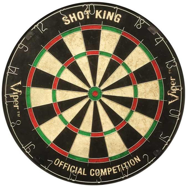 Cible de dard fléchette Shot King / Shot King Dartboard Game dans Jouets et jeux  à Ouest de l’Île