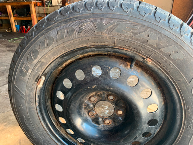 GOODYEAR NORDIC STUDDABLE WINTER TIRE 235/60 R18.  New Condition in Tires & Rims in Thunder Bay - Image 3