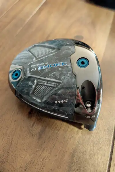 Tour Only Callaway A.I. Smoke Triple Diamond "S" Driver Head, View more