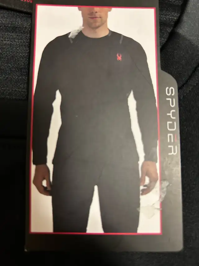Brand New Spyder Active Ski Long Sleeve Baselayer Shirt in Men's in Calgary - Image 8