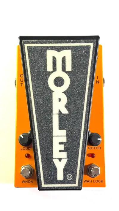 up for sale is a MORLEY WAH LOCK SWITCHLESS WAH , this pedal is lhas only been used a few times , th...