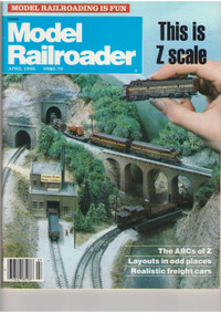 Model Railroader Magazine - 1985