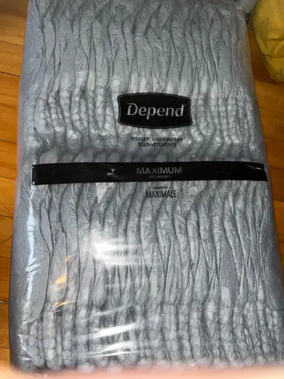 depend men’s diapers underwear sous vêtements hommes , View more