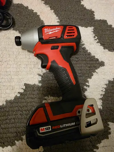 Brand New Milwaukee M18 Impact Driver Kit. , View more