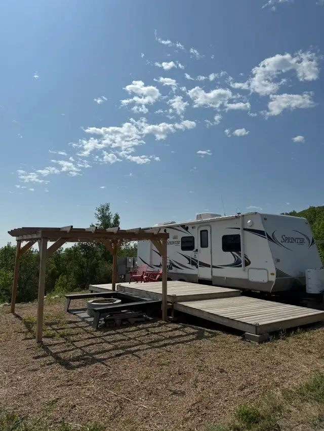 Buffalo pound lake lot/ camper