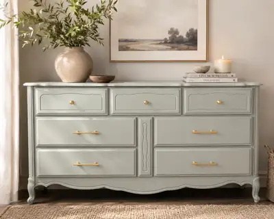 Elegant French Provincial Dresser | Custom Fusion Finish, View more