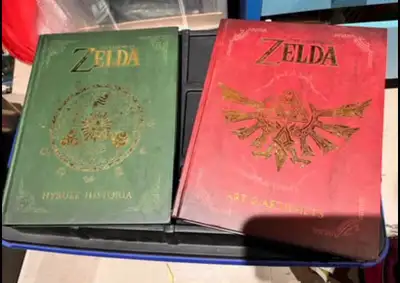 Zelda Hyrule Historia and Arts & Artifacts, View more