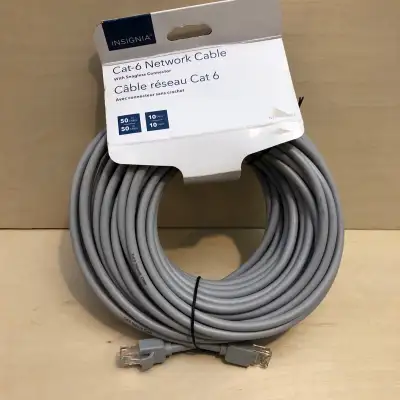 Call / Text 613-854-4884 (available if you see this ad) Insignia 50ft Cat6 RJ45 Ethernet Network Wir...
