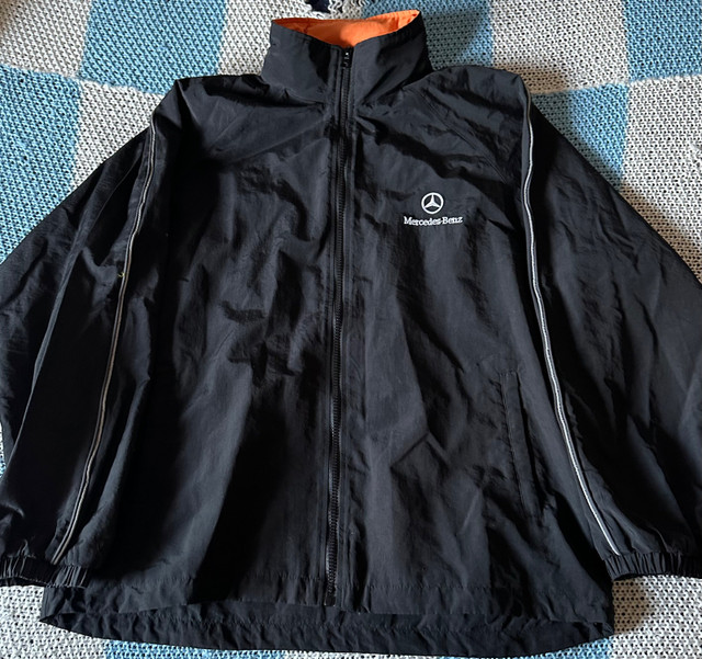 Mercedes Benz Light Jacket w/ Hood - Large in Men's in Calgary