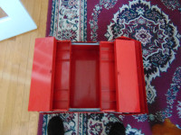 Large Red Husky Tool Kit with 5 storage compartments