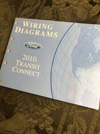 2010 TRANSIT CONNECT FACTORY WIRING DIAGRAMS MANUAL #M1088