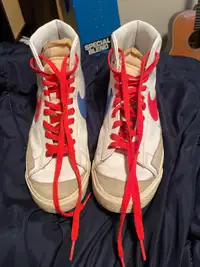 nike blazer vintage red and blue size 12
