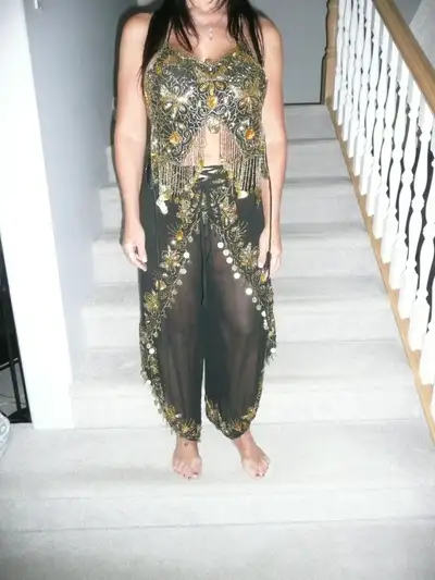 Two Belly Dance Outfits & two pairs belly dance pants, View more