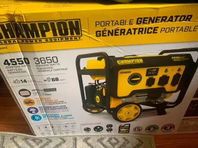 Champion 3650w running generator, View more