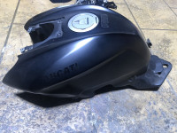 Ducati Streetfighter gas tank 848 1098 matte black 