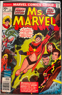 Ms. Marvel #1-10, 1st Carol Danvers as Ms Marvel 1977