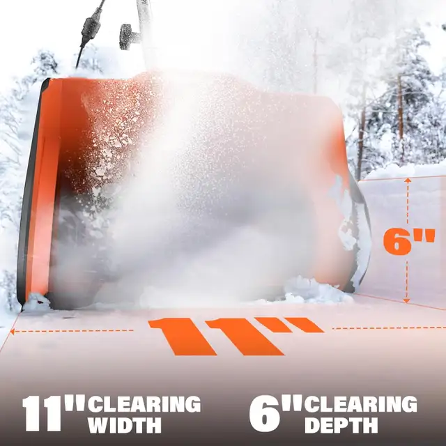 MaxLander Electric Snow Shovel, model SPEG03 in Snowblowers in Mississauga / Peel Region - Image 10