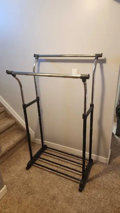 Double Rod Garment Rack, View more