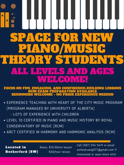 Piano and Music Theory, View more