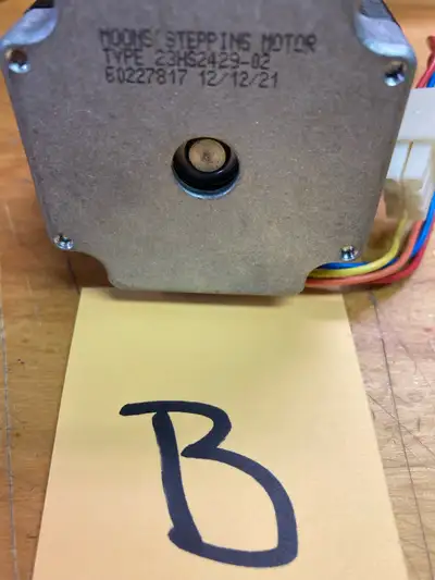 This is a Moons Stepping Motor, model 23HS2429-02, perfect for various electronic projects requiring...