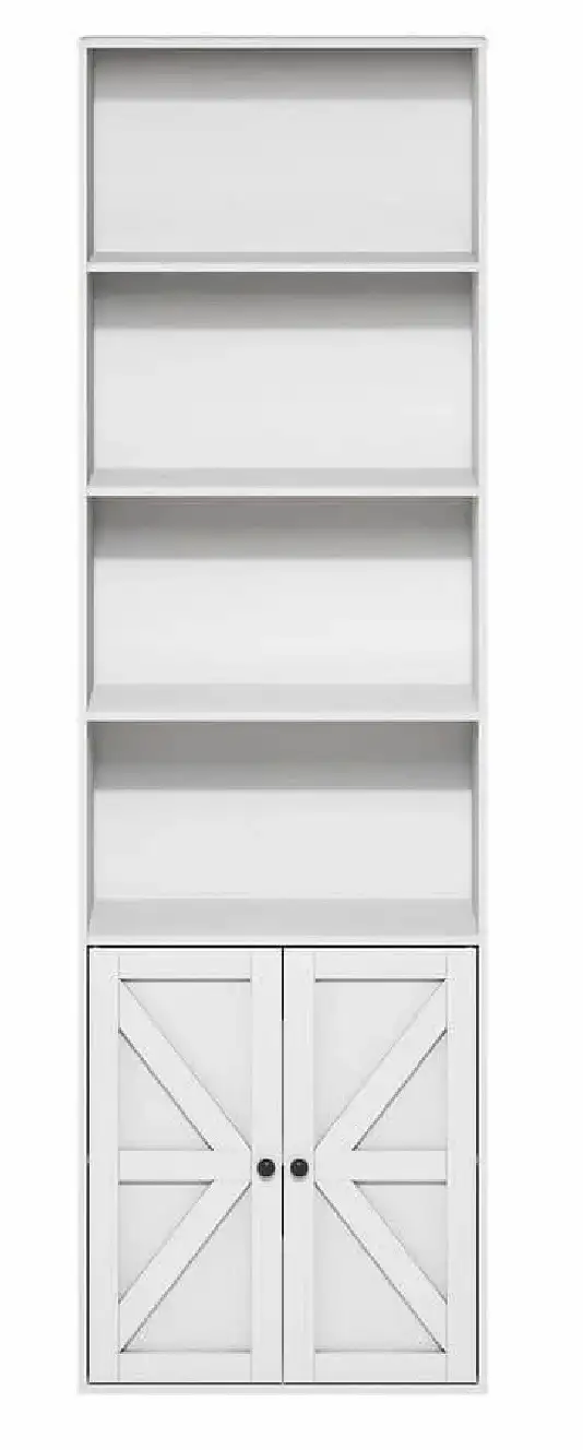 New in Box Tall White Wood 6-Shelf Bookcase in Bookcases & Shelving Units in City of Toronto - Image 2