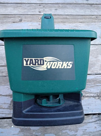 Yard Work battery's fertilizer spreader