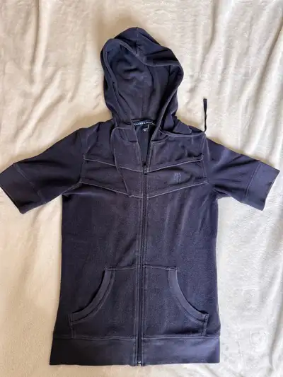Tommy Hilfiger Short Sleeve Zip-Up Hoodie XS, View more