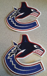 NHL Vancouver Canucks jersey large logos