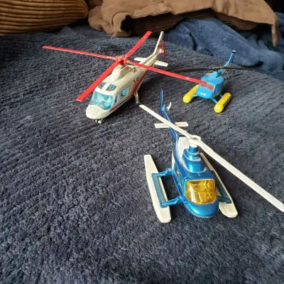 Rescue and Ambulance Helicopters. All 3 for $30 Available in Riverbend S.E.Calgary, Shipping availab...