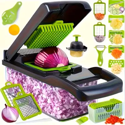 16-in-1 Vegetable Chopper Slicer Grater Set, View more