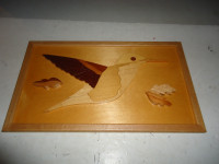 Original Artisia Wood Art. "Flying Bird".