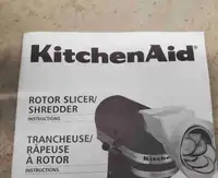 KitchenAid Slicer/ Shredder 