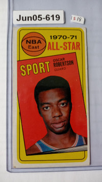 1970-1971 Topps #114 : Oscar Robertson All-Star Card guard