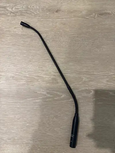 This is an used Audio-Technica condenser microphone, perfect for clear voice recording and sound rei...