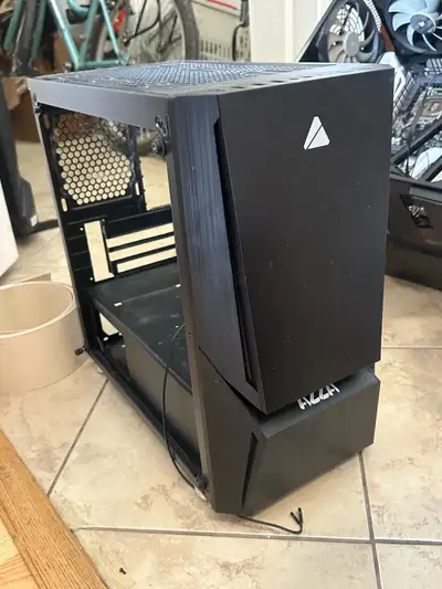 Assortment of computer parts , View more