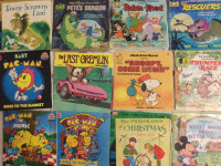 1970’s Children’s Books with Records x 12
