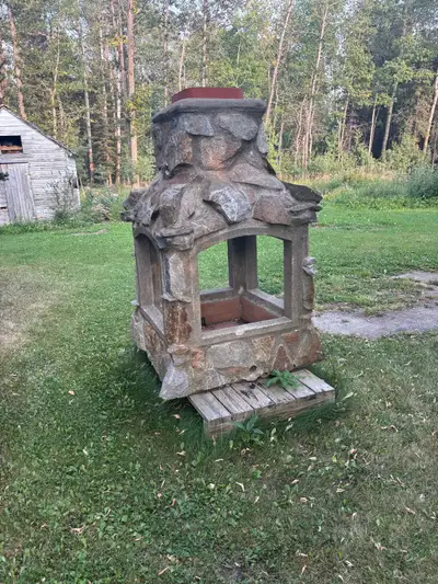 This outdoor fireplace was imported from the US, and didn’t work for the project it was brought in f...