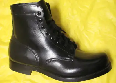 BILTRITE Vintage Police Boots with Rubber Rain Cover SIZE-11.5, View more