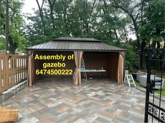 Gazebo installation425225470252175363