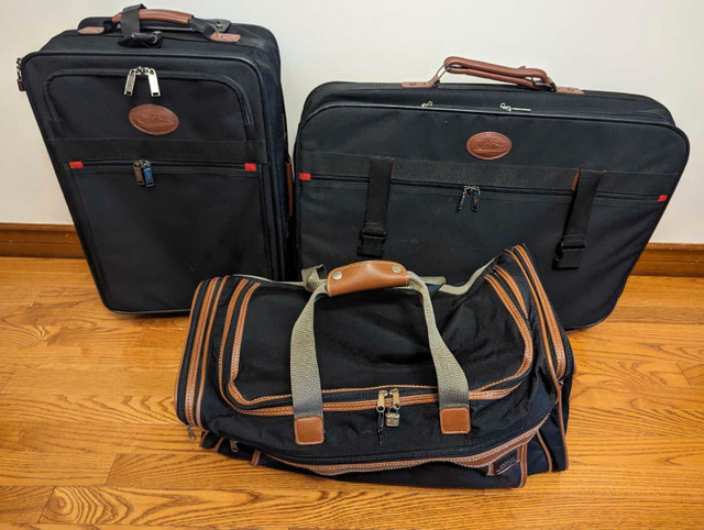 3 Piece Soft Sided Luggage Set (Blank / Tan) in Other in St. Catharines
