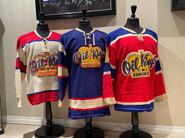 Edmonton Oil Kings game worn/used jersey in Arts & Collectibles in Edmonton