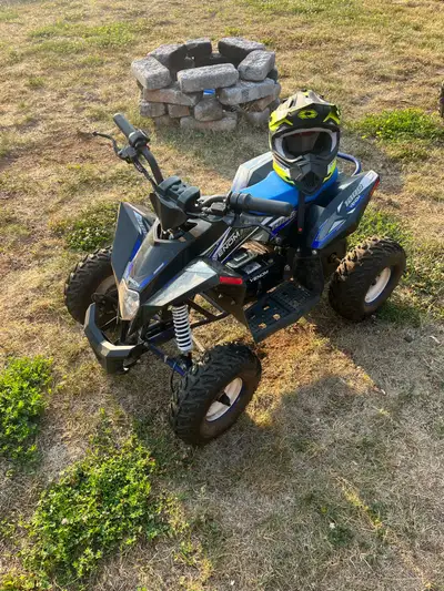 Venom Motor Sports 1300W E-Madix 48 V ATV for kids. This is a great introduction to ATV for children...