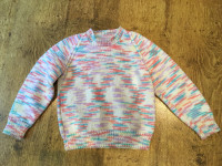 Hand knit sweater.