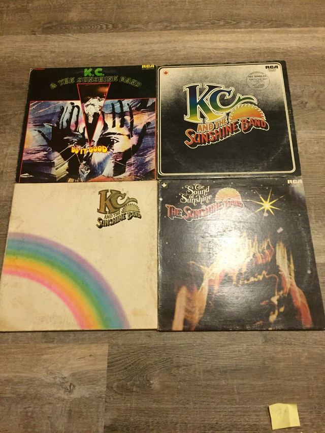 KC & The Sunshine Band Vinyl Album Lot in Arts & Collectibles in North Bay